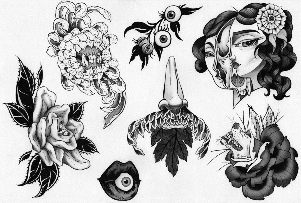 Body Horror Flash Sheet | AZ Kubicki