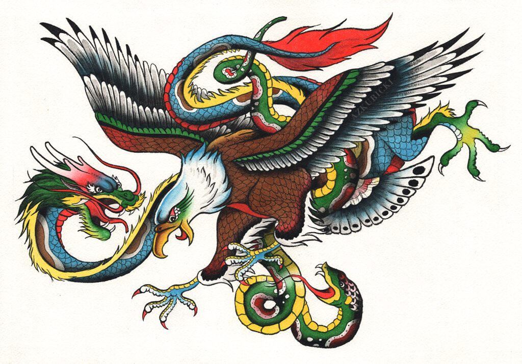 Eagle Fight | AZ Kubicki