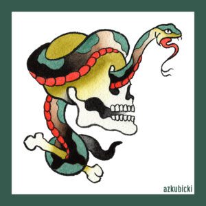 Rogers Flash - Snake Bones | AZ Kubicki