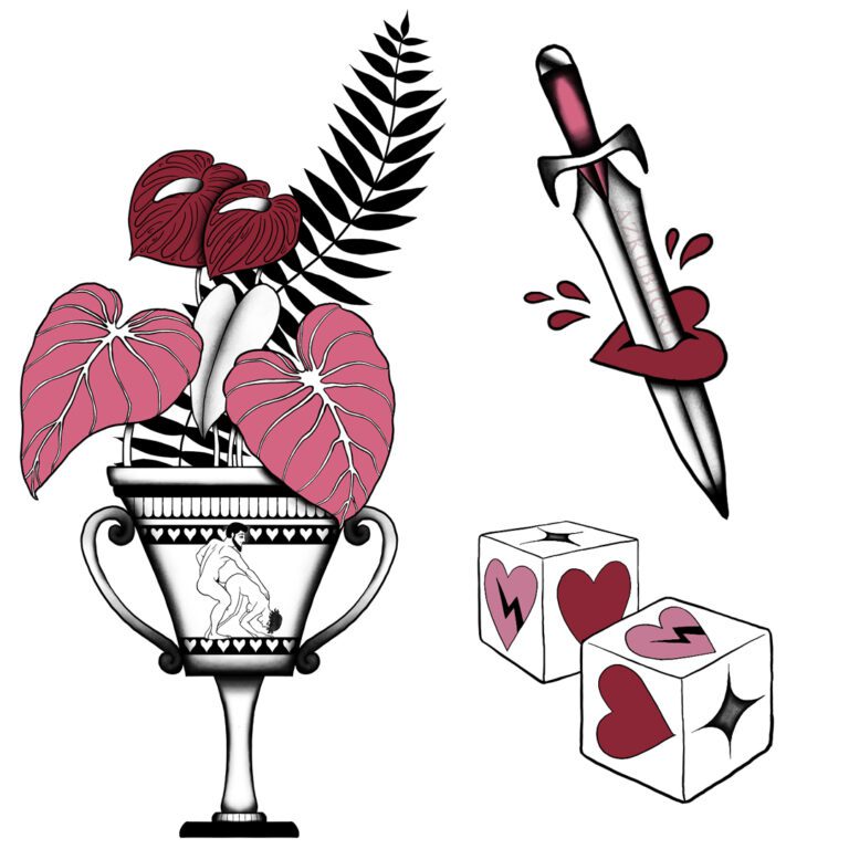 Amphora - Valentine's Day Flash Sheet | AZ Kubicki