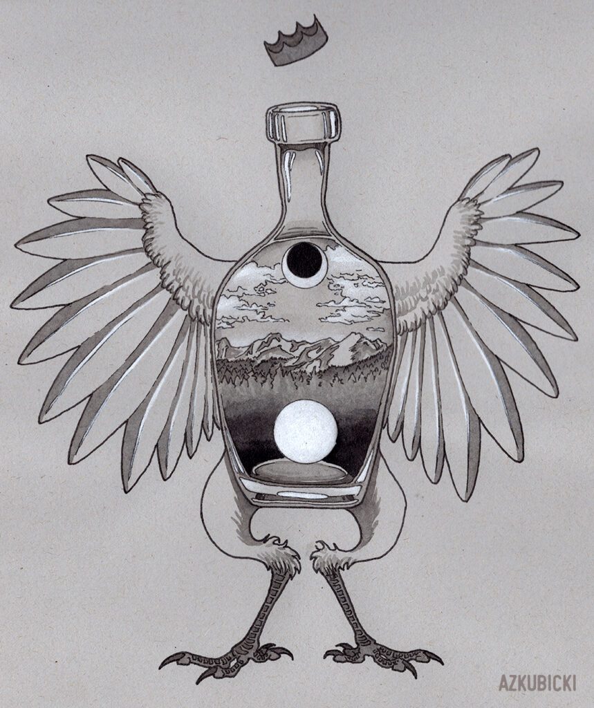 Bottle Bird | AZ Kubicki